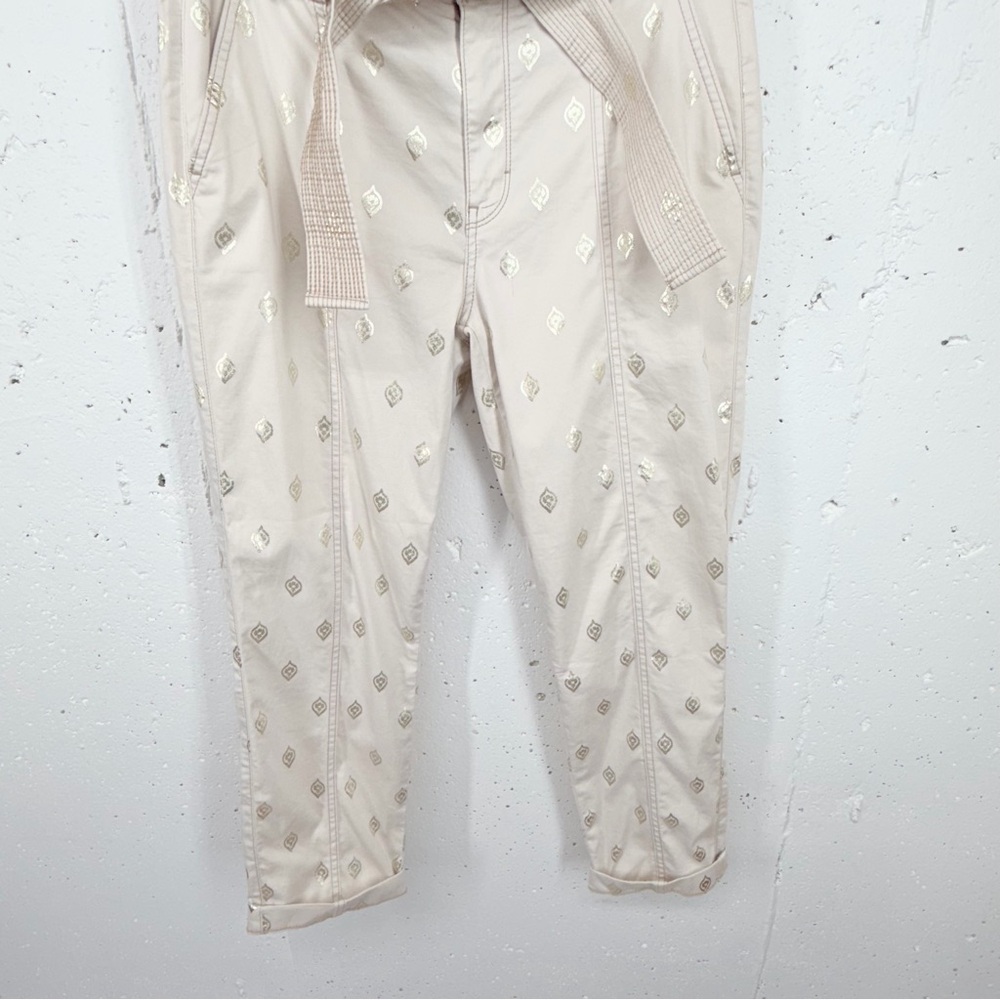 White House Black Market Women’s Size 8 High Rise Straight Leg Crop - Picture 4 of 13